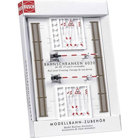 Busch - Bahnübergang H0 (Bu6020) - modelbouwsets, hobbybouwspeelgoed voor kinderen, modelverf en accessoires