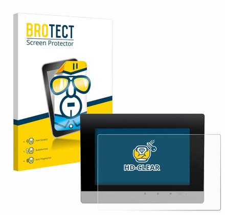 BROTECT - Screenprotector voor WAGO Touch Panel 600 Web Panel - Folie Beschermfolie transparant