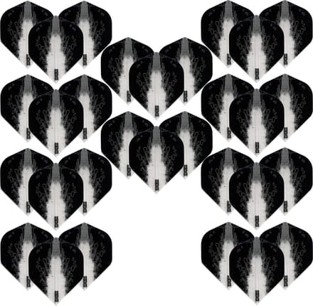 Darts Set - High Impact – 10 sets (30 stuks) – darts flights – Best Getest - Clear/Doorzichtig