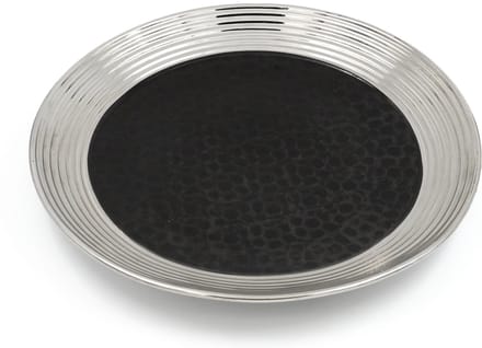 Decoratie Schaal – Keramiek – Zwart - Ø40cm