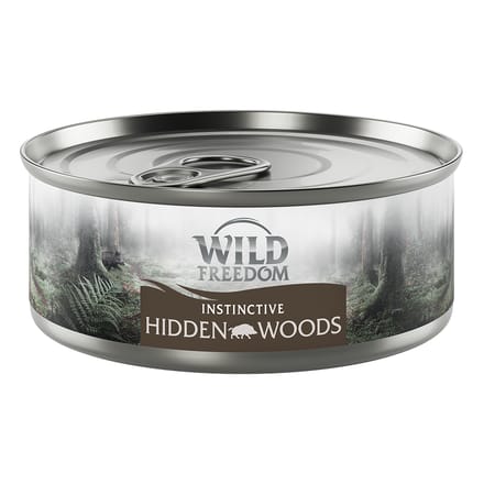6x70g Hidden Woods Wild Zwijn Wild Freedom Kattenvoer