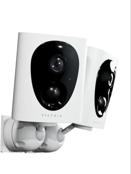 Wifi Camera - Beveiligingscamera Set - Huis Beveiligen - Werkt op Batterijen - 2 Stuks - Wit