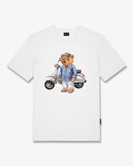 Baron Filou T-Shirt SS26 Filou CLXXI White