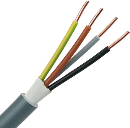 Ymvk kabel 4x2.5mm2 per rol van 50 meter