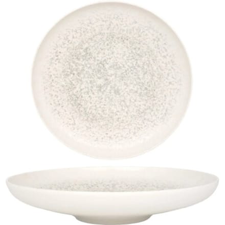 Bonna Diepbord - Lunar White - Porselein - 25 cm (1300cc) - set van 6