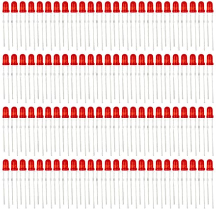 Solidchoice - 100 Stuks 3mm Rode LED Dioden