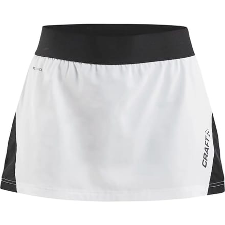 Craft Pro Control Tennisrokje Dames - Wit / Zwart | Maat: XL