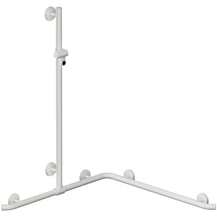 HEWI System 800K shower handrail with sliding shower rail 950.35.32090 98