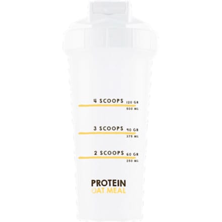XXL Shaker - 800 ML - Wit - Protein Oat Meal - Scoops