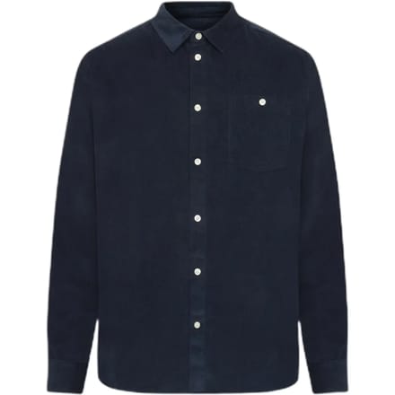 Knowledge Cotton Overhemd - Slim Fit - Blauw - S