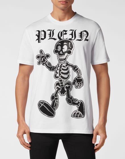 T-Shirt Ronde Hals Skeleton