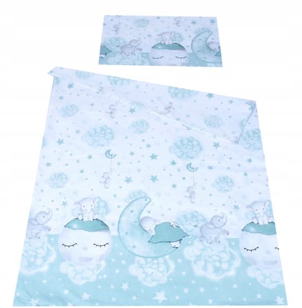 BabyLux Kinderbeddengoed 2-delig Katoen 90x120cm & 60x40cm