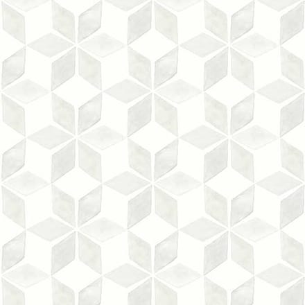 Flügger Fiona Vliesbehang 570102 - Six Senses - Illusion - Wit - 53cm x 10.05m