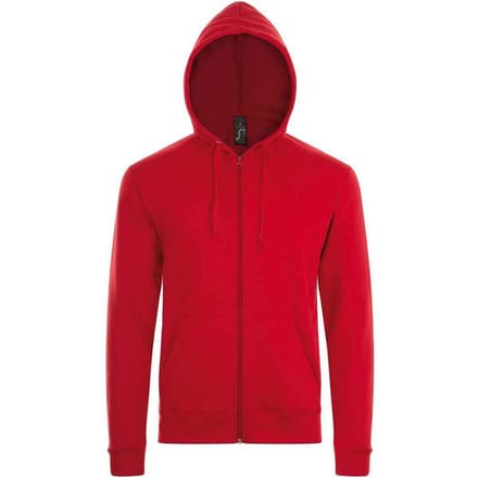 SOLS Unisex Adult Stone Hoodie (Rood)