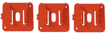 OPHANGBEUGEL VOOR MILWAUKEE ACCU / BATTERIJ (SET VAN 3)