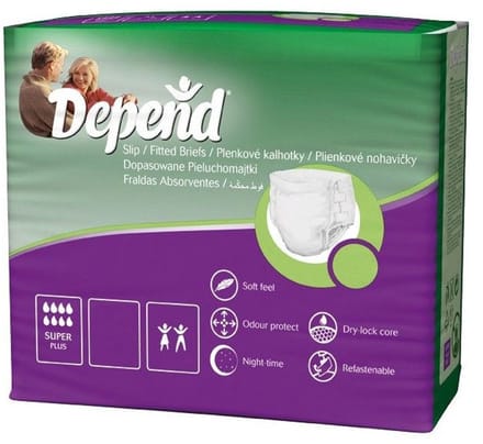 Depend Slip Super Plus Small 15 stuks
