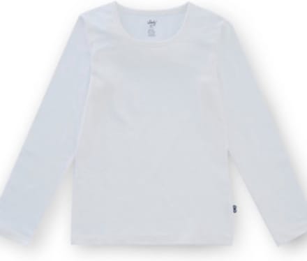 Woody Meisjes T-Shirt Lange Mouw Wit - 8 jaar