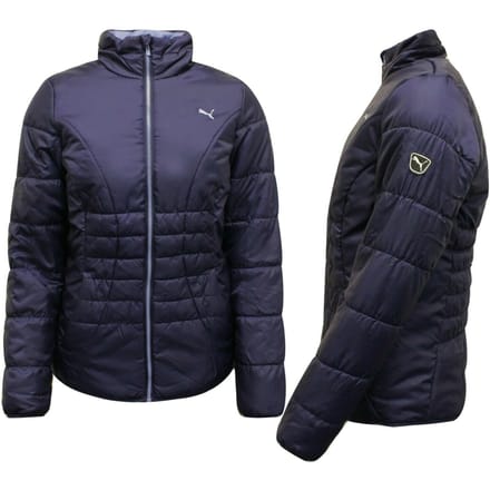 Puma Essential Dames Paars Gewatteerd Jasje