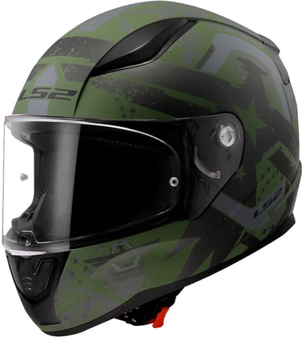 LS2 FF353 Rapid II Thunderbirds M.Military-06 Integraalhelm - Maat M - Helm