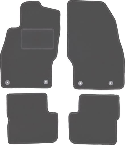 Grafiet automatten voor: Opel Corsa E hatchback (2015-2020)