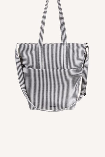 Monk and Anna - Nyoko Shopper | Stripes - 40x15x38 cm