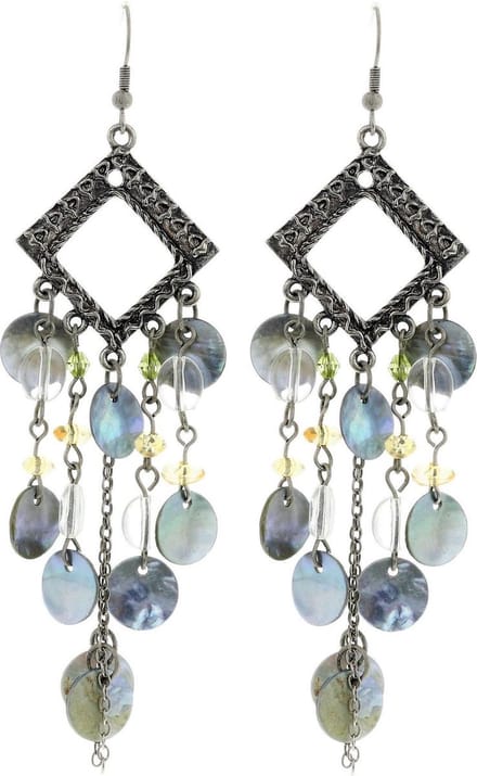 Behave - Oorbellen hanger - Schelplook boho stijl - Creatieve avondlook