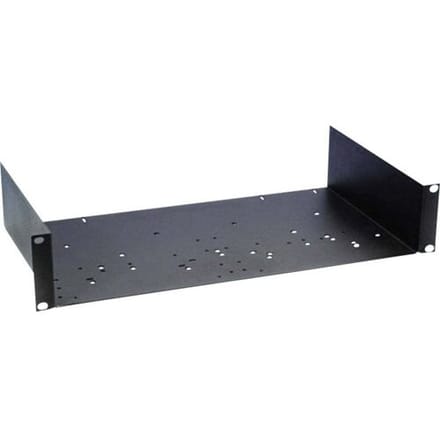 Rackplank Adam Hall 48,3 cm (19) mit Lochbild 2 HE