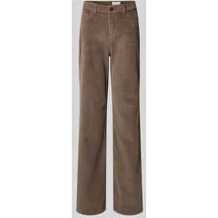Straight fit corduroy broek, model 'OLANDA'
