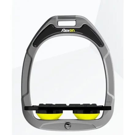 Plat Grip Aluminium/Zwart/Geel Flex-On Green Composite