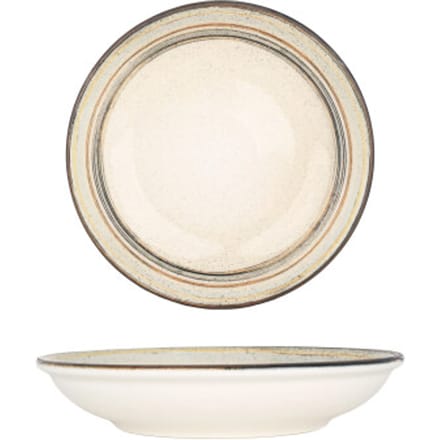 Bonna Serveerschaal - Cortado - Porselein - 20 cm (500cc) - set van 2