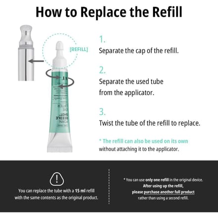 PDRN Reedle Shot Eye Lifter REFILL ALLEEN 15ml white