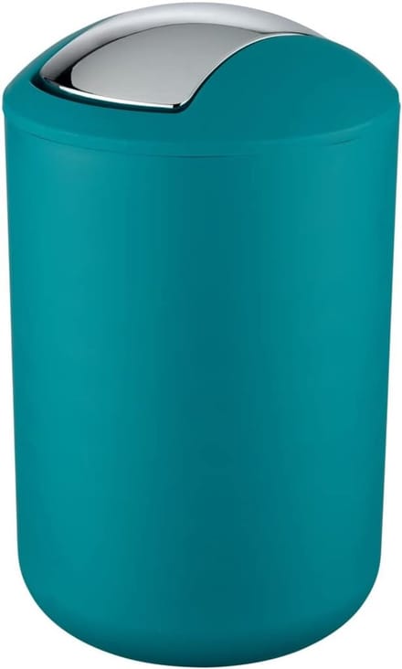 Stijlvolle Afvalemmer Petrol 6,5 Liter voor de Badkamer