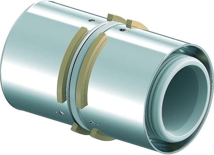 Uponor press composite coupling ppsu 50-50