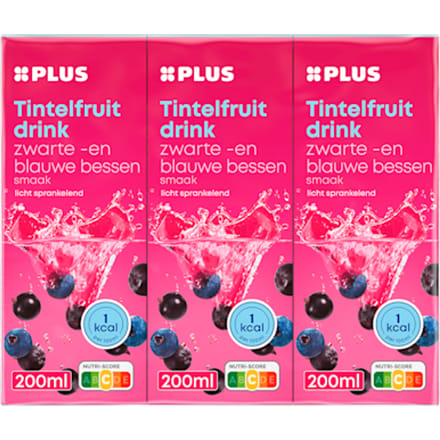 Tintelfruit 1kcal zwarte en blauwe bes