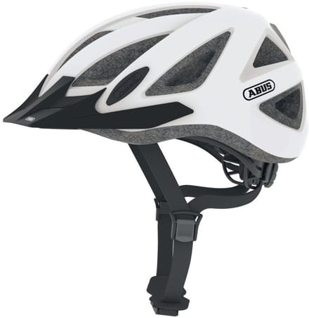 Abus fietshelm City Pro shiny white M