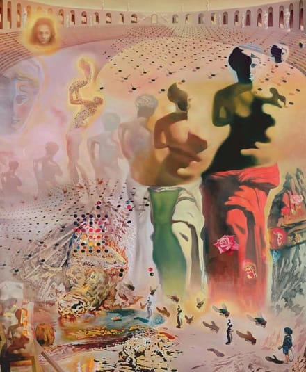 Puzzel 1000 stukjes - The Hallucinogenic Toreador - Dali
