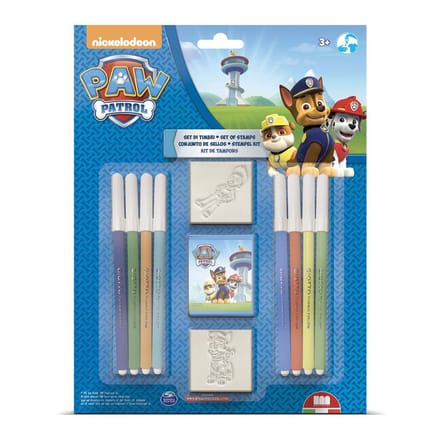 Paw Patrol stempelset 11-delig