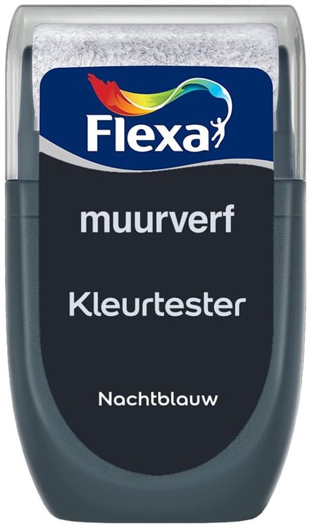 Flexa - Kleurtester Muurverf - Nachtblauw - 30 ML - Mengverf - 0.03L