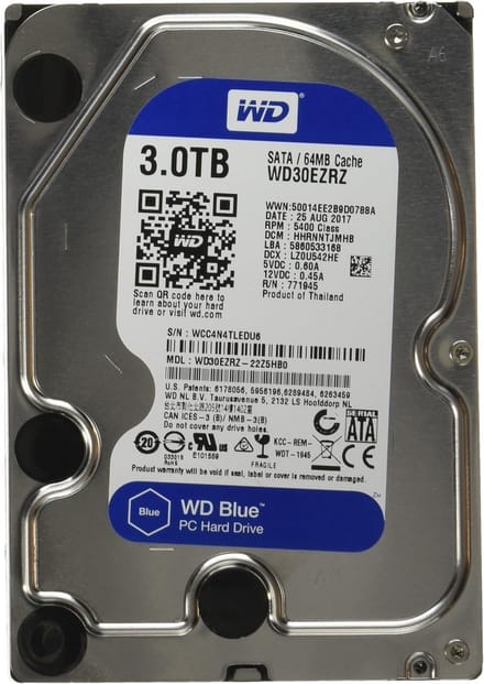 Interne 3TB Desktop Harde Schijf 3,5 inch 64MB SATA 6Gb/s Opslag