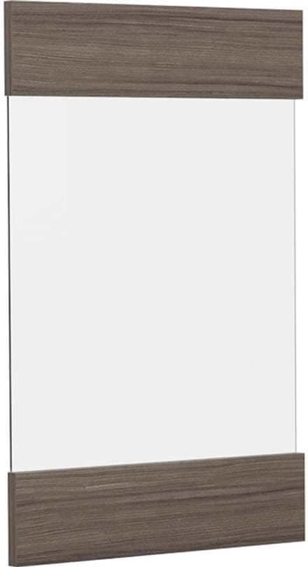 Vicco R-Line Keukenfront – 39.6 x 59 cm meubelfront voor de glazen hangkast Edel grijs