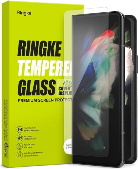 Ringke Cover Display Tempered Glass Voorkant Geschikt voor Samsung Galaxy Z Fold 4