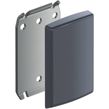 HEWI System 802 mounting plate with cover for folding support handle 802.50.00390 92
