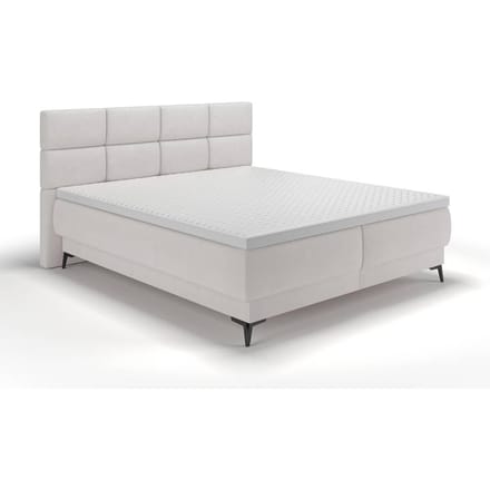 Boxspring Reyuno velvet met opbergruimte 180 x 200 cm | Selsey Design