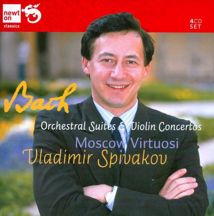 Vladimir Spivakov - J. S. Bach: Orchestral Suites & Violin Concertos (4 CD)