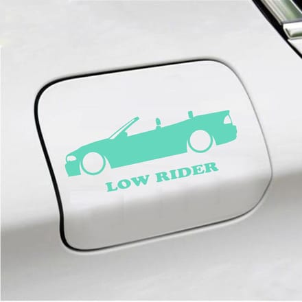 Bumpersticker - Low Rider - 7 X 18 - Mint