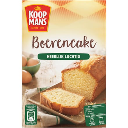 Boerencake bakmix