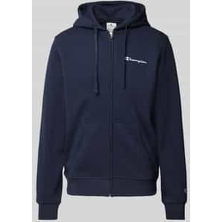 Sweatjack met labelstitching