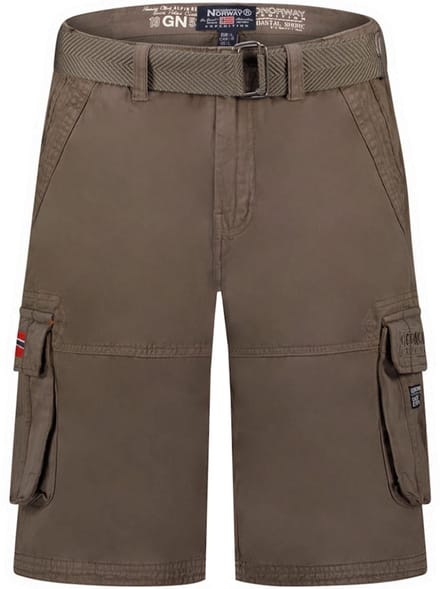 Heren Korte Broek Zakken Geographical Norway Pionec Dark - S