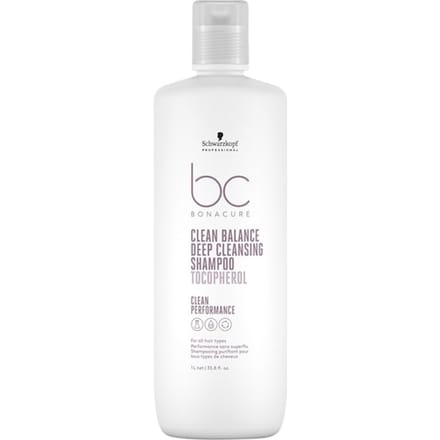 Schwarzkopf Professional Clean Balance Diepreinigende shampoo Basic Dames 1000 ml