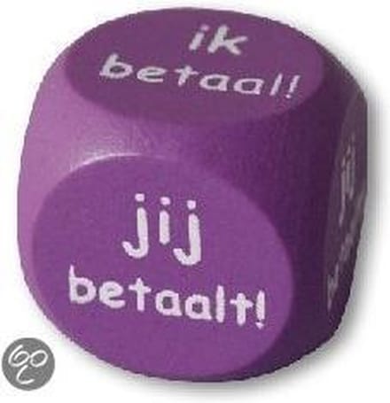 Dobbelsteen - Ik betaal - jij betaald